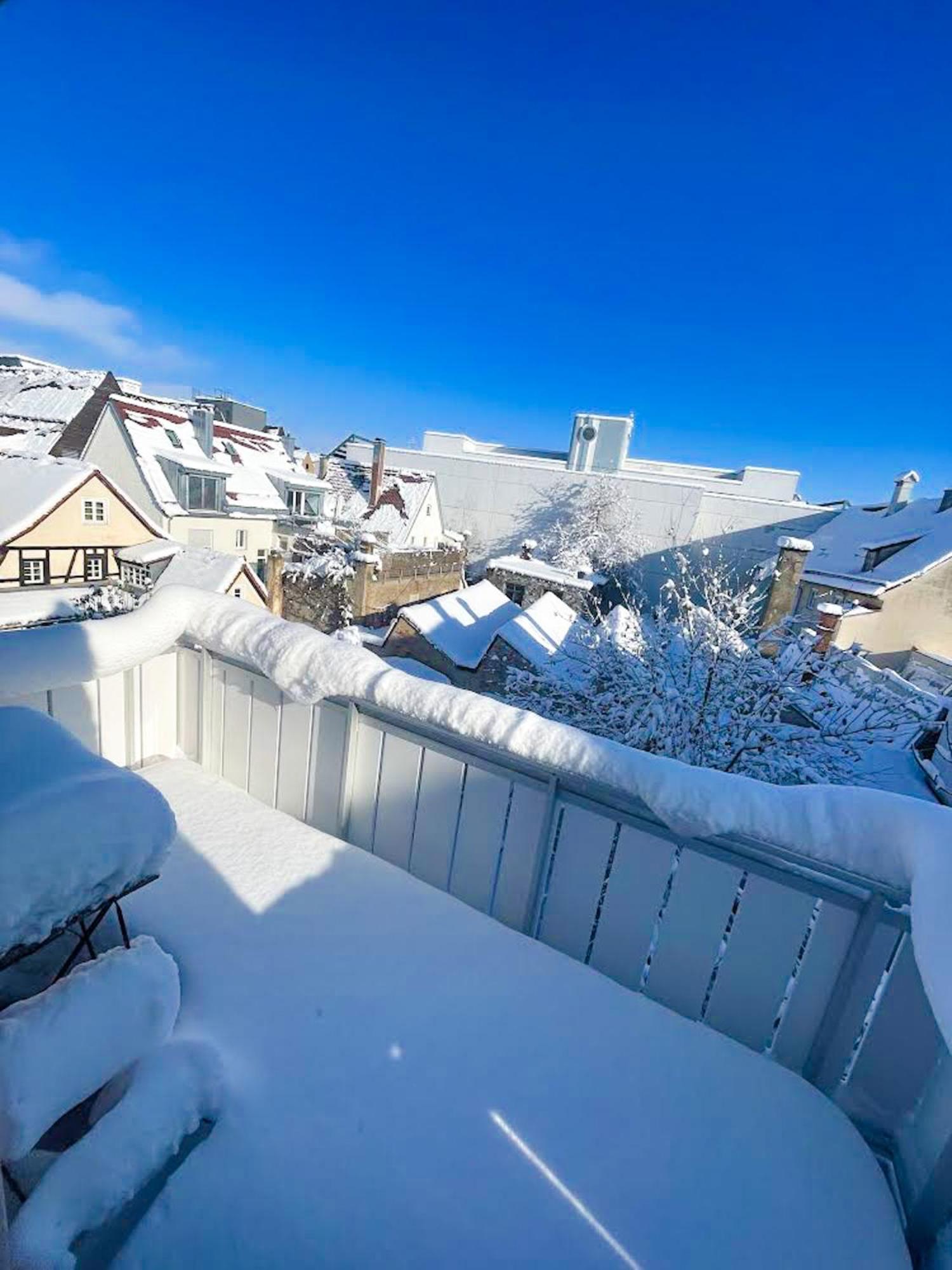 Nami - Robin - Helle Apartments Mitten In Der Stadt Memmingen Exteriér fotografie